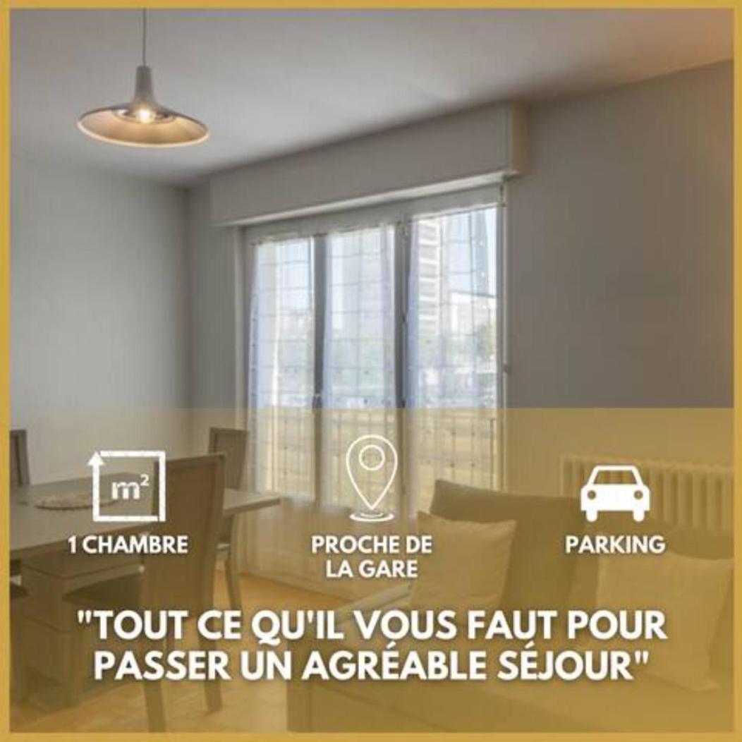 شقة أورلييو  في T2 Gare + Parking المظهر الخارجي الصورة